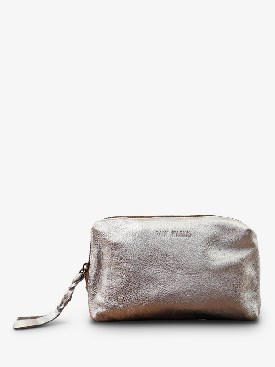 Pochette on sale femme argentée