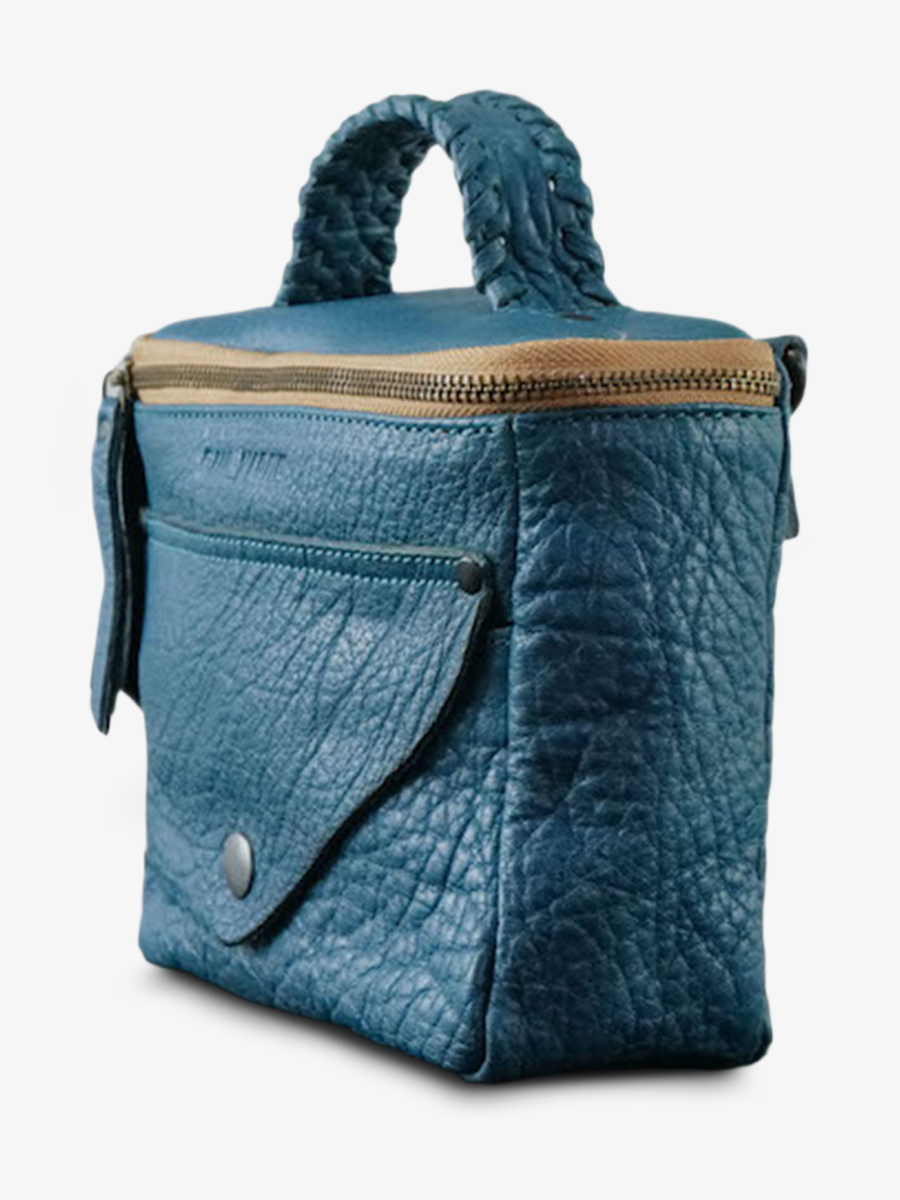 Paul Marius LeGavroche Reedition Bleu Piscine Sac Bandouliere