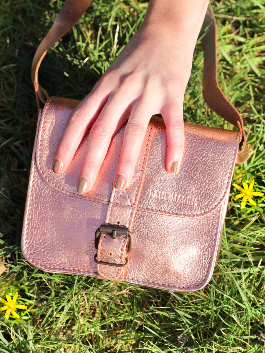 Sac rose doré top