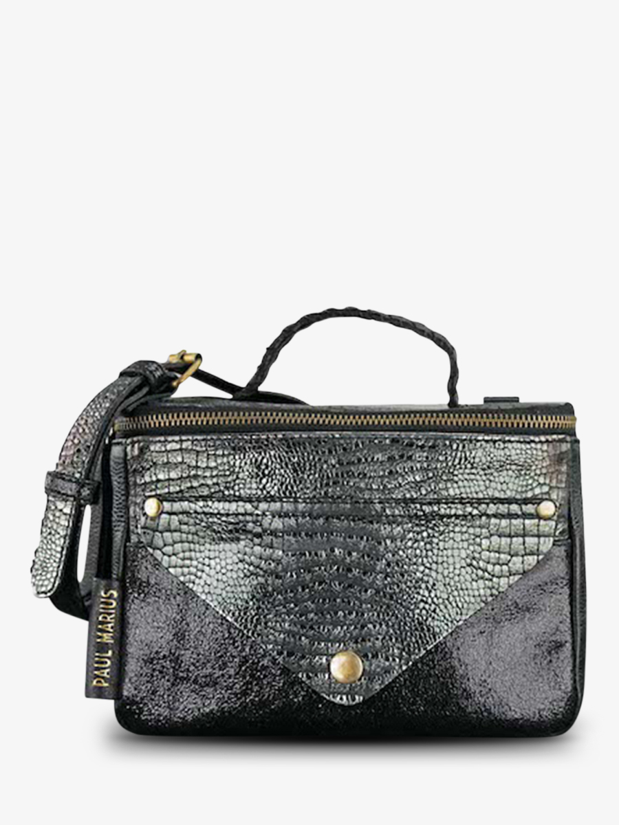 photo-vue-de-face-sac-bandouliere-cuir-femme-legavroche-reedition-onyx-paul-marius-w26-onyx