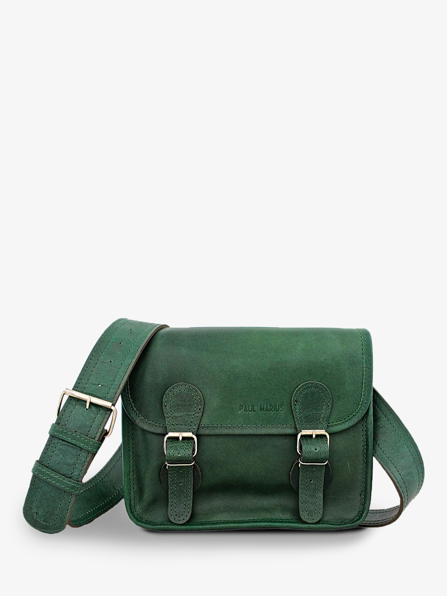Sac cuir vert store
