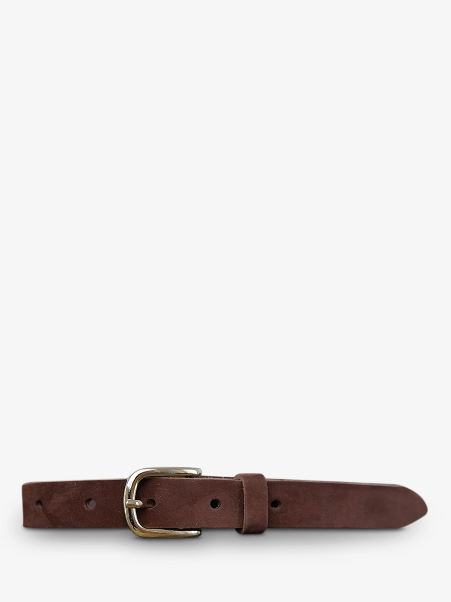 photo-vue-de-face-ceinture-en-cuir-pour-homme-et-femme-marron-laceinture-magnifique-nubuck-20mm-brun-paul-marius-cdv-20-n-mb