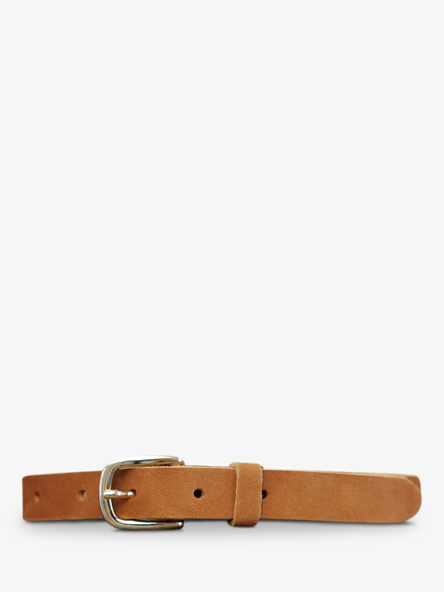 photo-vue-de-face-ceinture-en-cuir-pour-homme-et-femme-marron-laceinture-magnifique-nubuck-20mm-naturel-paul-marius-cdv-20-n-l