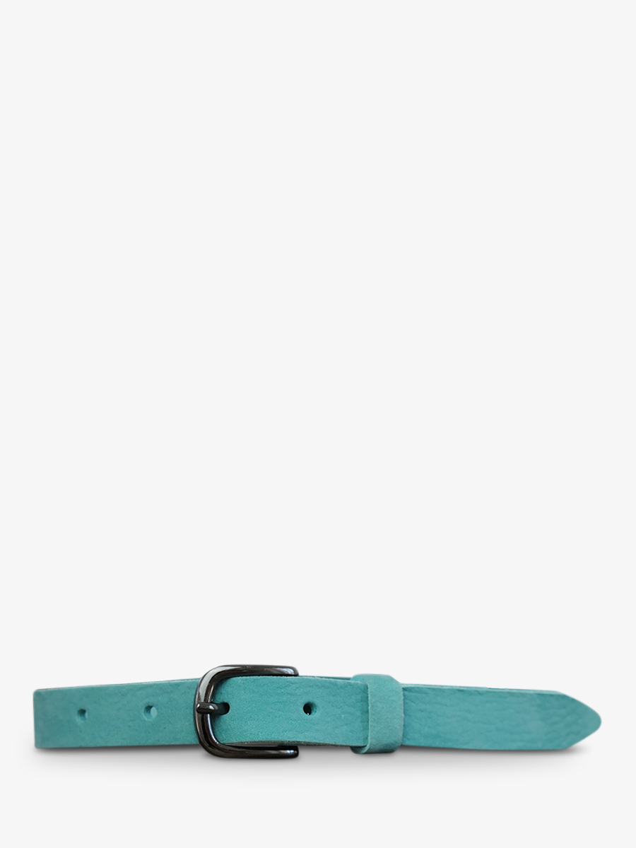 photo-vue-de-face-ceinture-en-cuir-pour-homme-et-femme-bleu-vert-laceinture-magnifique-nubuck-20mm-turquoise-paul-marius-cdv-20-n-tb