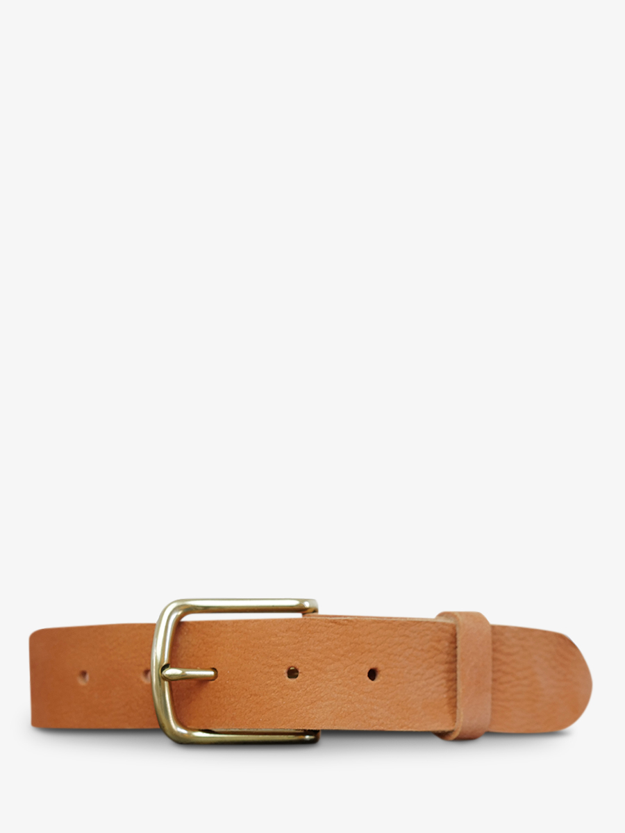 photo-vue-de-face-ceinture-en-cuir-pour-homme-et-femme-orange-laceinture-magnifique-nubuck-35mm-orange-paul-marius-cdv-35-n-o