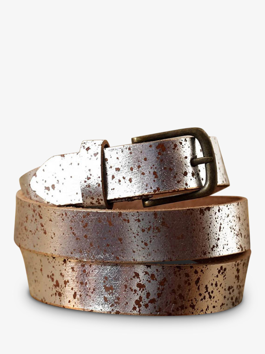 Ceinture argentée femme online