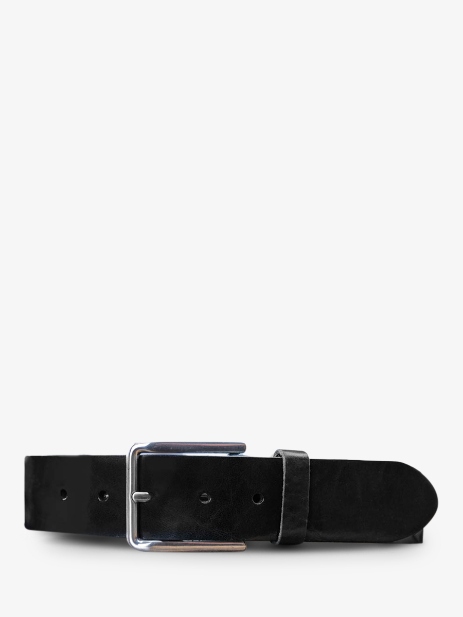 photo-vue-de-face-ceinture-en-cuir-pour-homme-et-femme-noir-laceinture-magnifique-40mm-noir-paul-marius-cdv-40-l-b