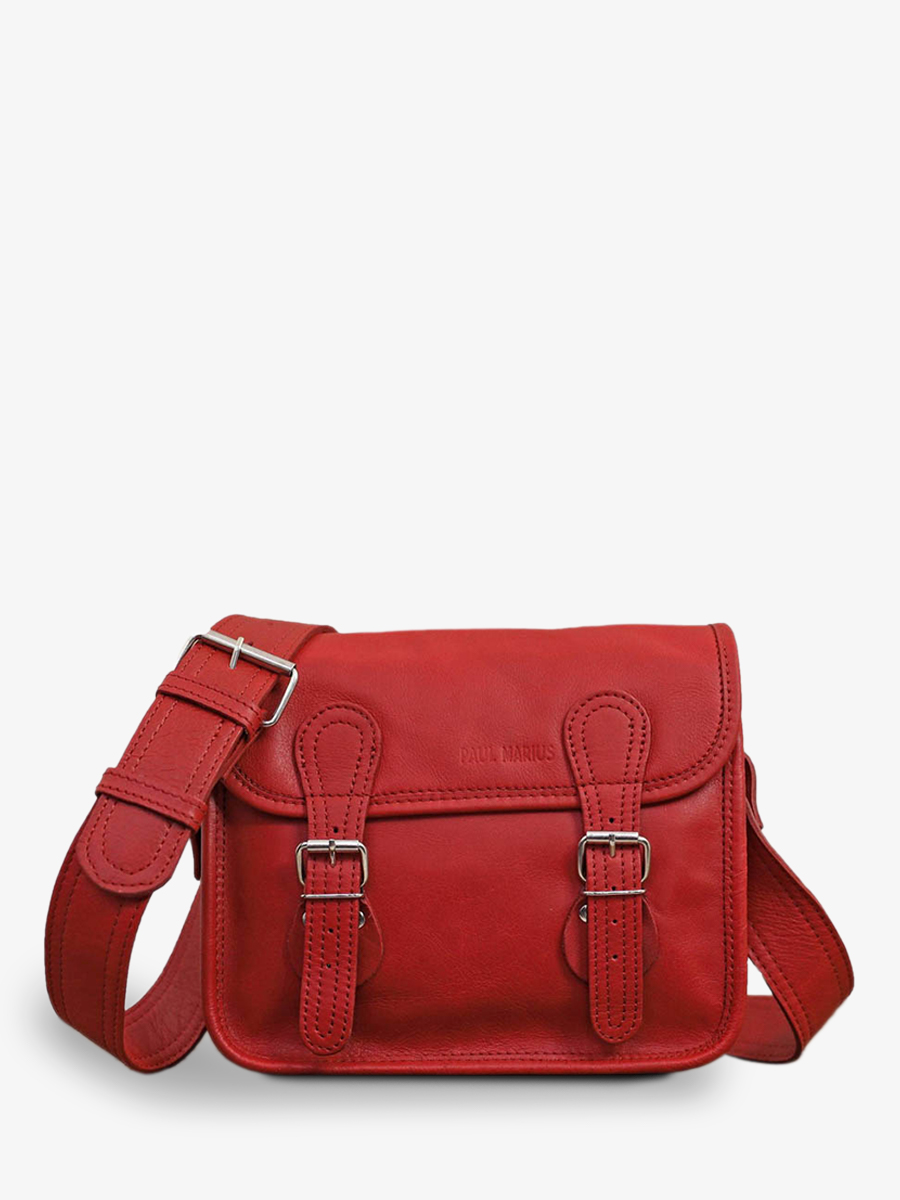 photo-vue-de-face-sac-bandouliere-cuir-femme-rouge-lasacoche-s-rouge-carmin-paul-marius-m02s10-r