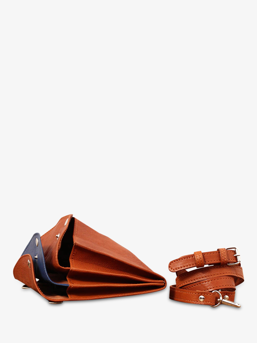 photo-vue-de-cote-sac-bandouliere-cuir-femme-marron-bleu-laminaudiere-naturel-bleu-paul-marius-m301-b-l