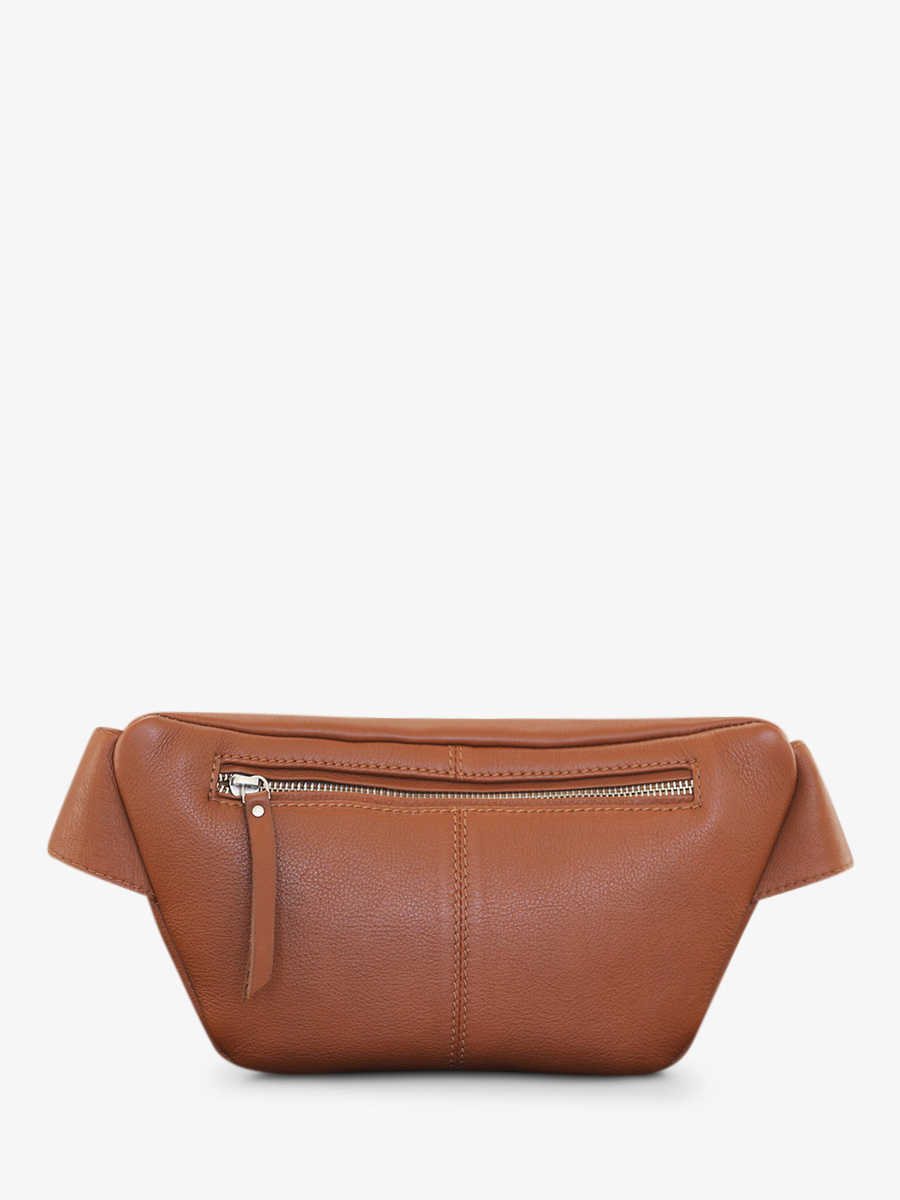 LaBanane Naturel sac banane en cuir Marron PAUL MARIUS