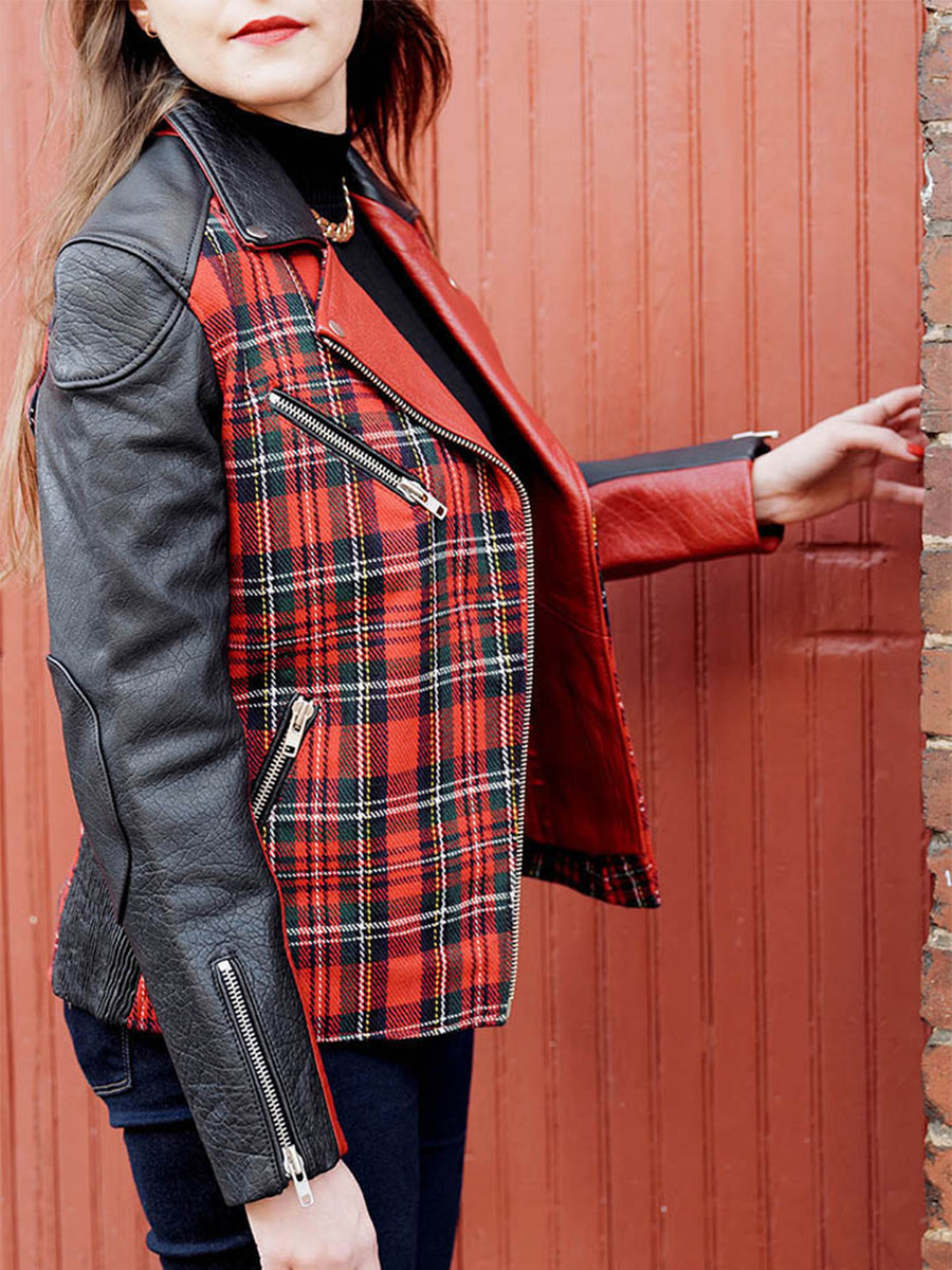 photo-portee-perfecto-cuir-femme-rouge-leperfecto-tartan-rouge-paul-marius-wpj-sco-r-s36