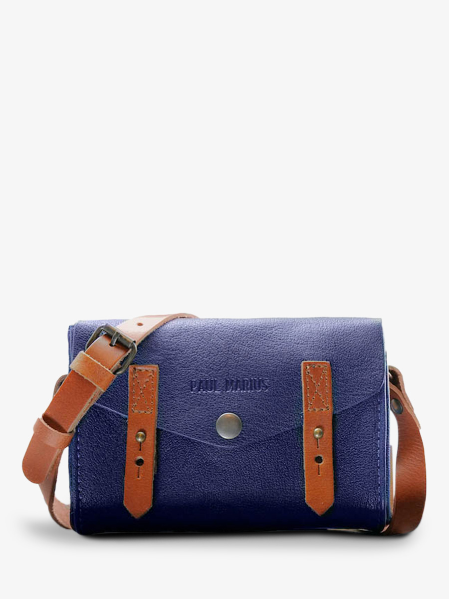 photo-vue-de-face-sac-bandouliere-cuir-femme-bleu-le-mini-indispensable-bleu-egyptien-paul-marius-w08s-egb