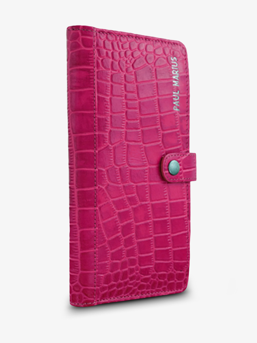 photo-vue-de-dos-portefeuille-cuir-femme-rose-leportefeuille-charlotte-n2-alligator-cocktail-tourmaline-paul-marius-m67-a-pi