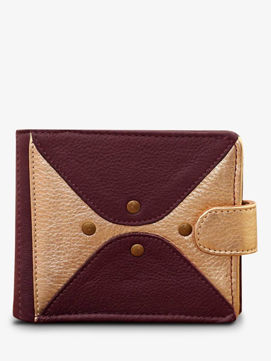 photo-vue-de-face-portefeuille-cuir-femme-violet-dore-leportefeuille-louise-prune-dore-paul-marius-m30-p-g