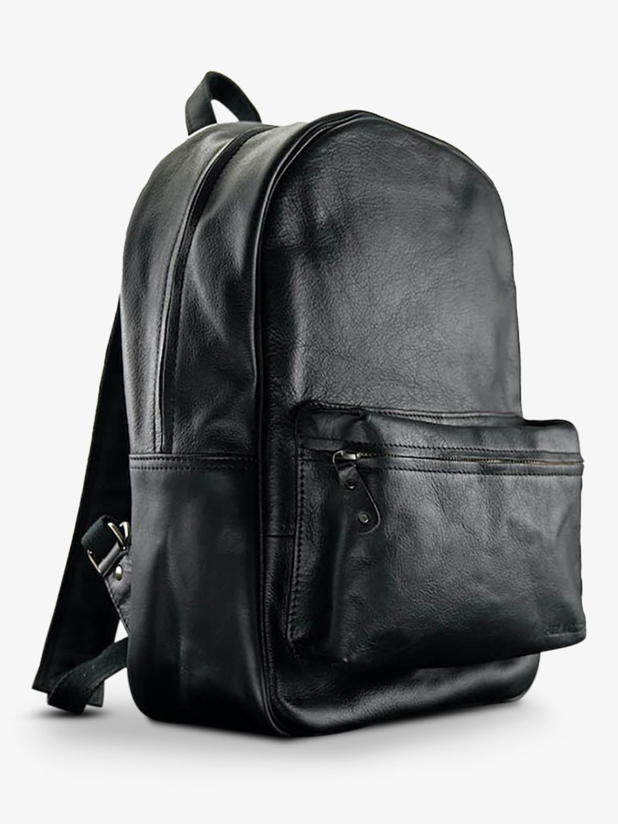 LeMariol Noir - sac a dos en cuir Noir