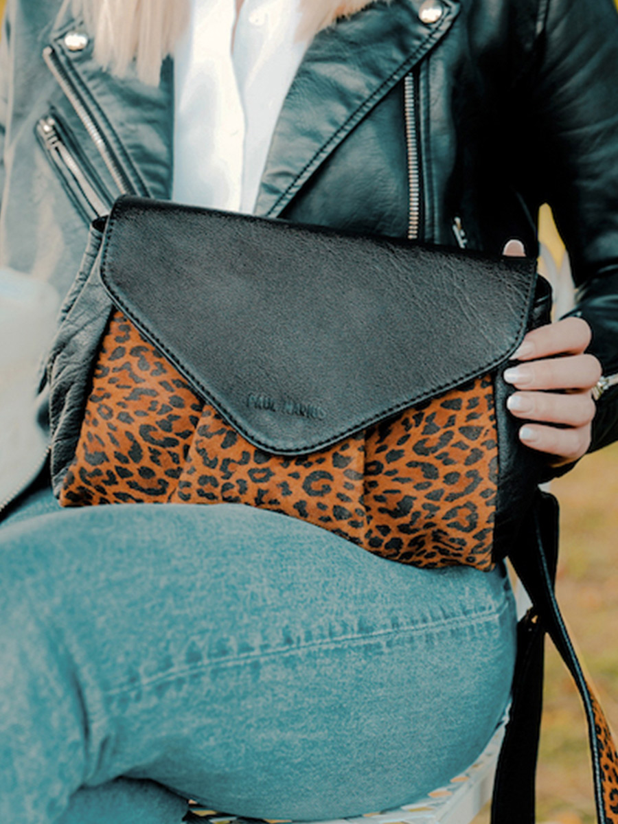 Sac bandouliere leopard cuir hotsell