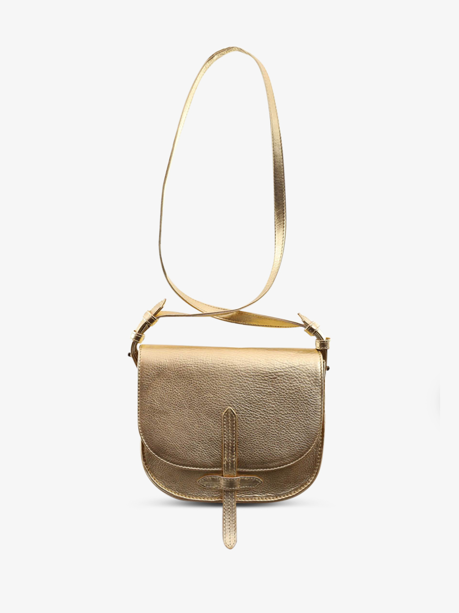 photo-vue-de-face-sac-bandouliere-cuir-femme-dore-lidole-dore-paul-marius-w16-g