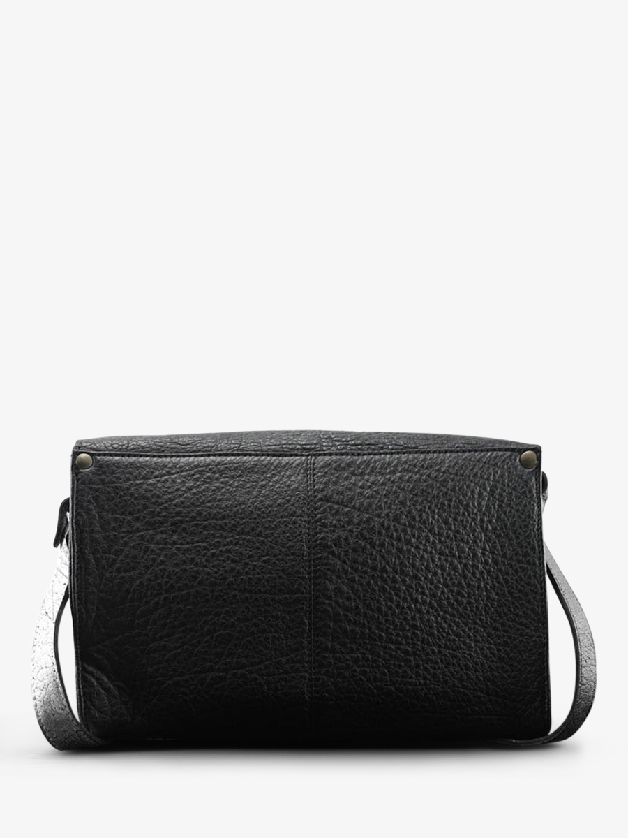 photo-vue-de-dos-sac-bandouliere-cuir-femme-argente-noir-lindispensable-argente-noir-paul-marius-w08-s-b