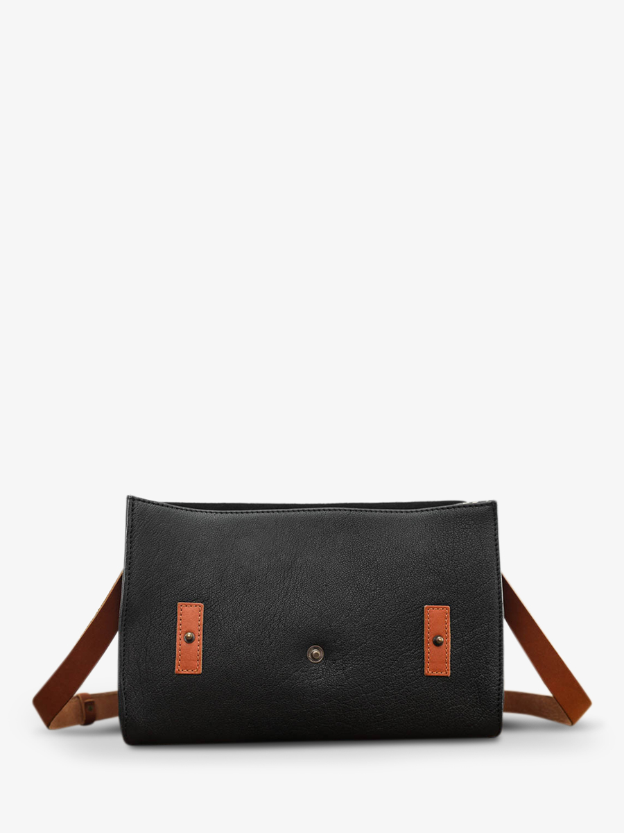 photo-vue-de-dos-sac-bandouliere-cuir-femme-noir-dore-lindispensable-leopard-noir-dore-paul-marius-w08-lp-b-g