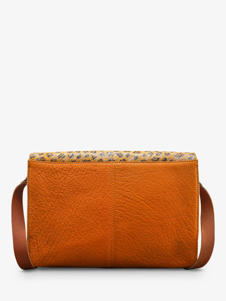 photo-vue-de-dos-sac-bandouliere-cuir-femme-jaune-argente-lindispensable-leopard-safran-argente-paul-marius-w08-lp-y-s