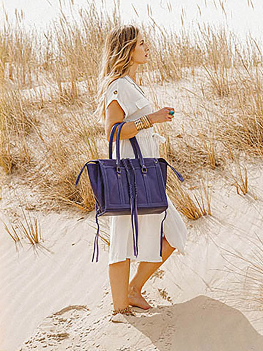 Sac à best sale main femme bleu