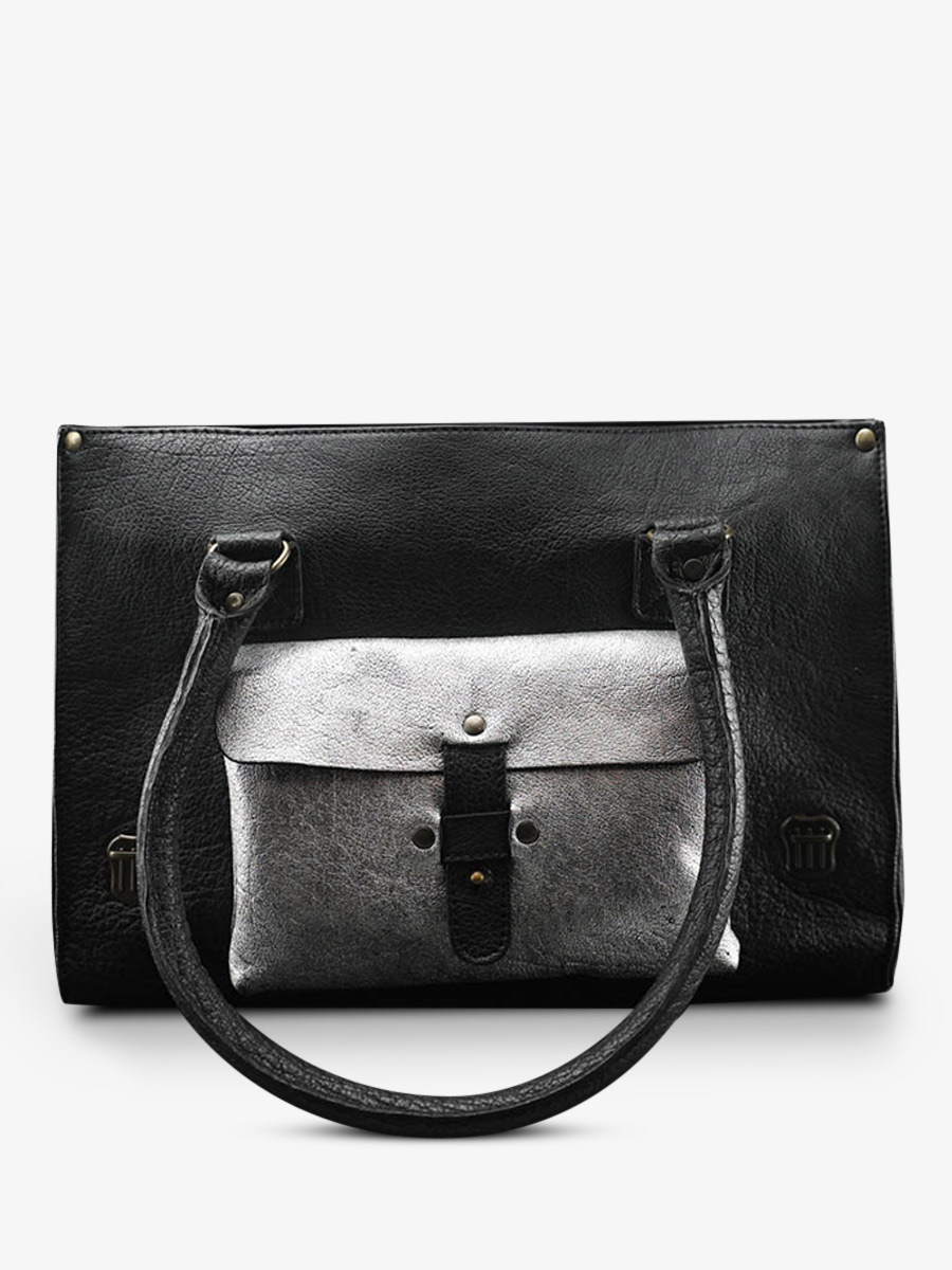 photo-interieur-sac-bandouliere-cuir-femme-argente-noir-lerive-gauche-m-argente-noir-paul-marius-w01m-s-b