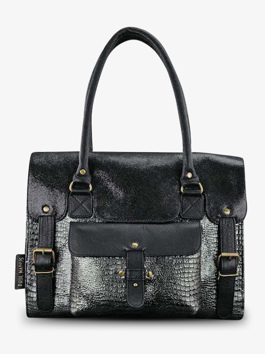 photo-vue-de-face-sac-bandouliere-cuir-femme-lerive-gauche-m-onyx-paul-marius-w01m-onyx