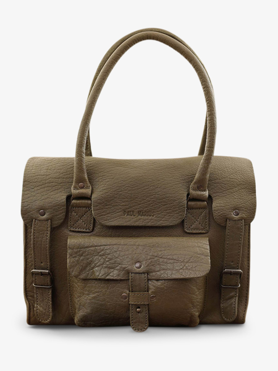 photo-portee-sac-bandouliere-cuir-femme-kaki-lerive-gauche-m-kaki-paul-marius-w01m-k