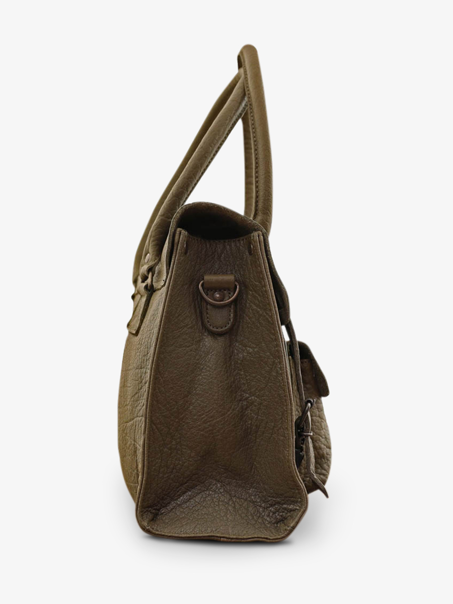 photo-vue-de-cote-sac-bandouliere-cuir-femme-kaki-lerive-gauche-m-kaki-paul-marius-w01m-k