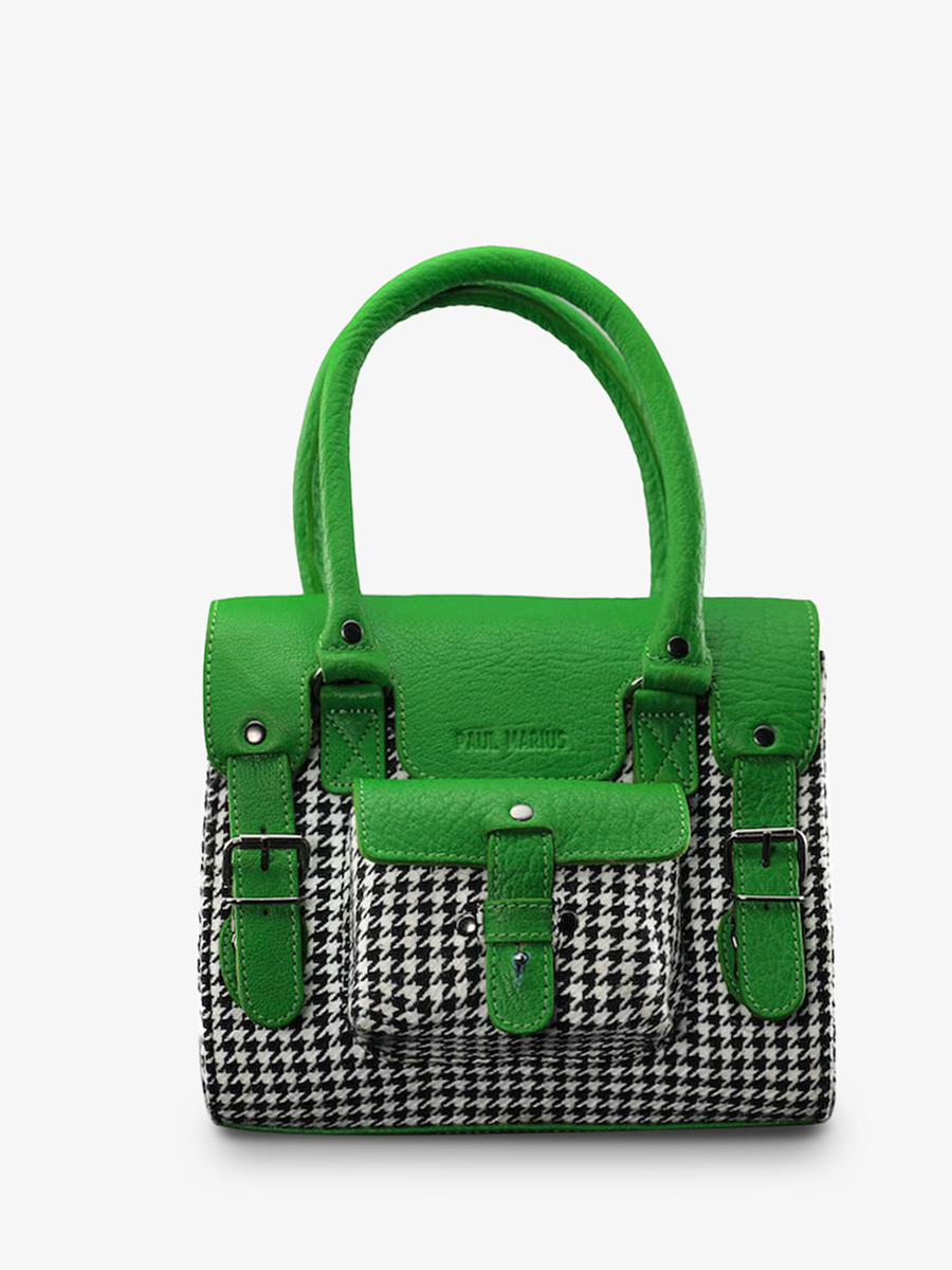 photo-vue-de-face-sac-bandouliere-cuir-femme-vert-lerive-gauche-s-grand-prix-vert-acide-paul-marius-w01s-hs-gr