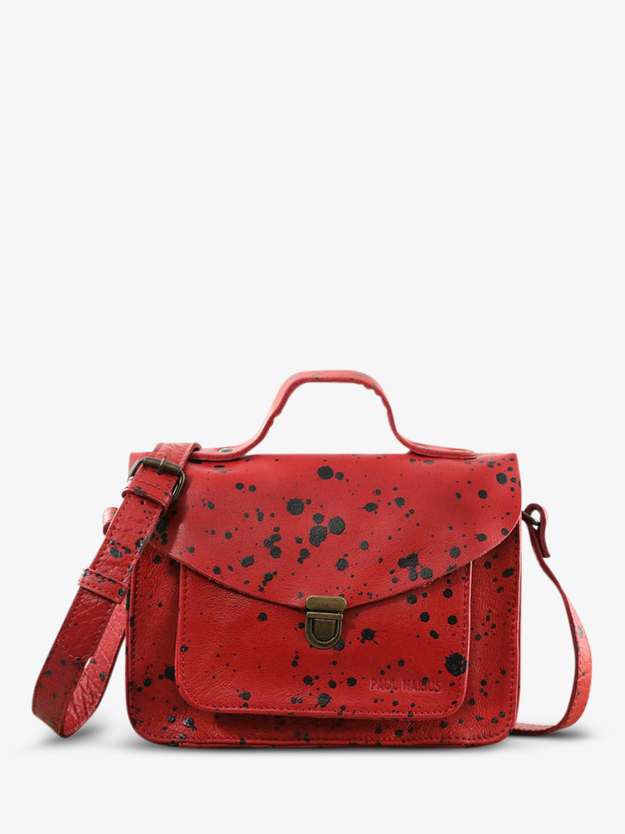 photo-vue-de-face-sac-bandouliere-cuir-femme-rouge-mademoiselle-george-artiste-rouge-carmin-paul-marius-w05-a-r