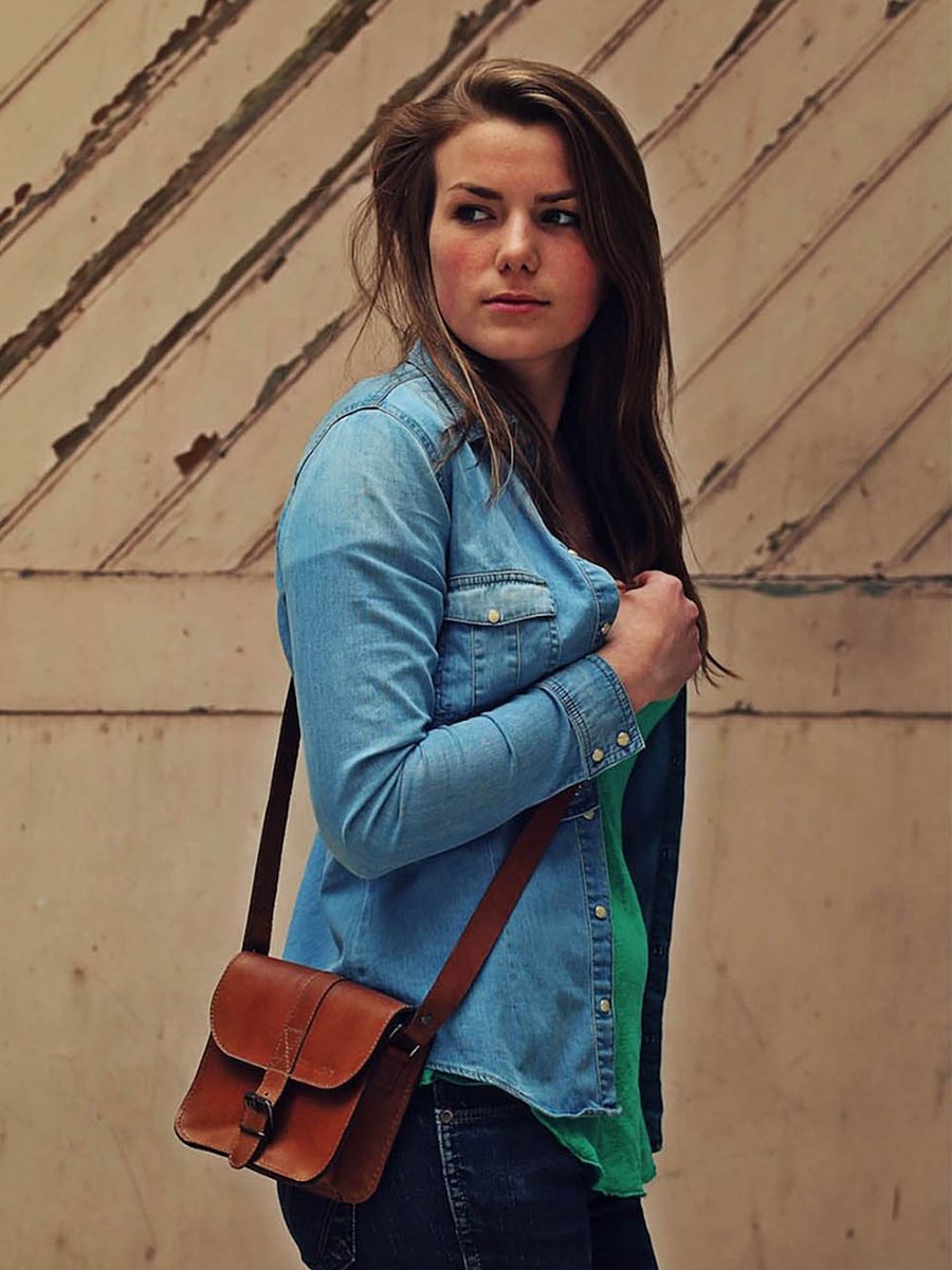 Petit sac hotsell a main marron