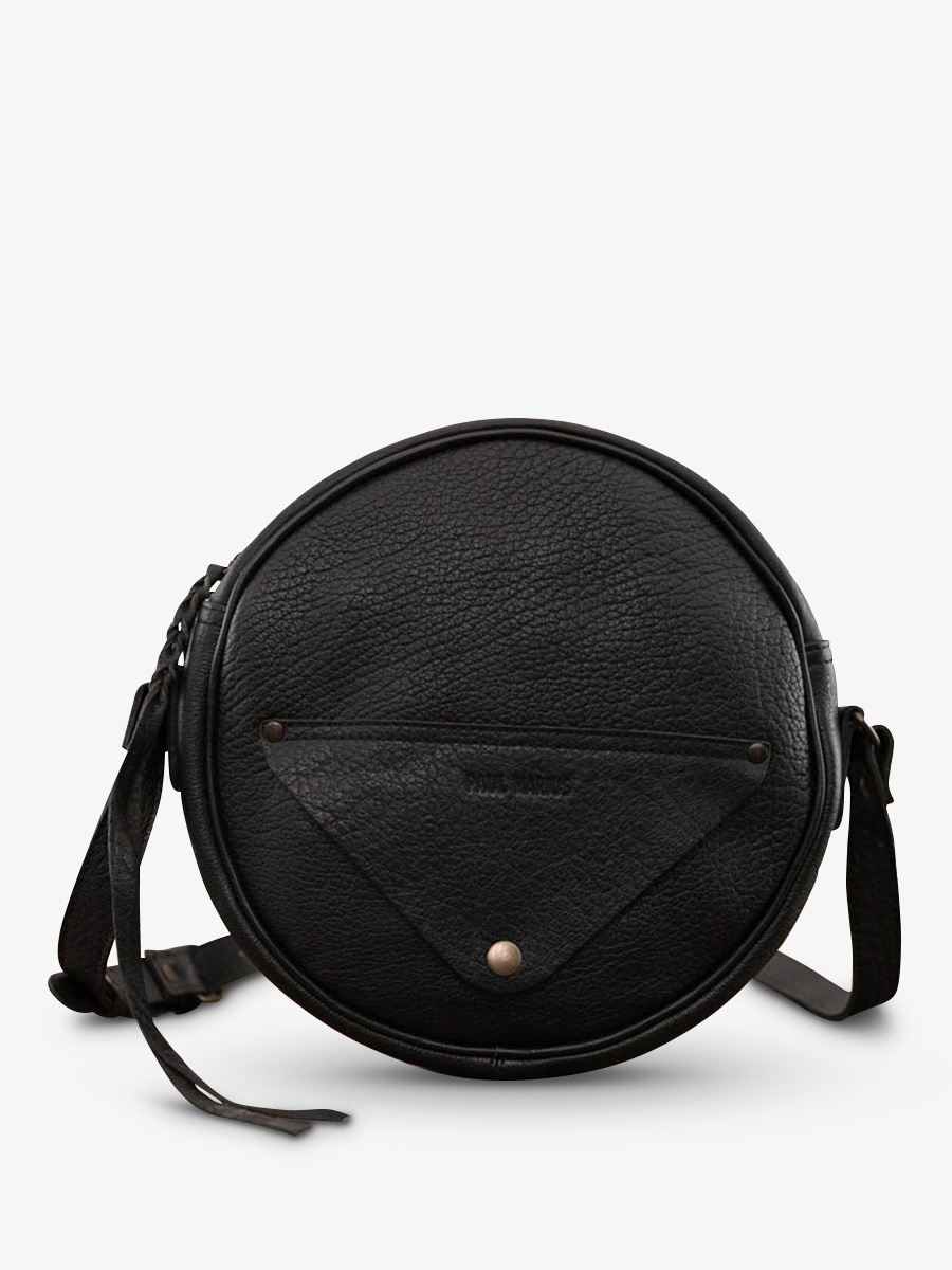 Sac à main rond noir cheap