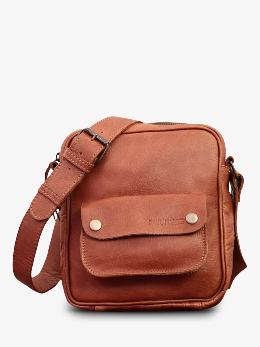 Sac en cuir marron homme deals