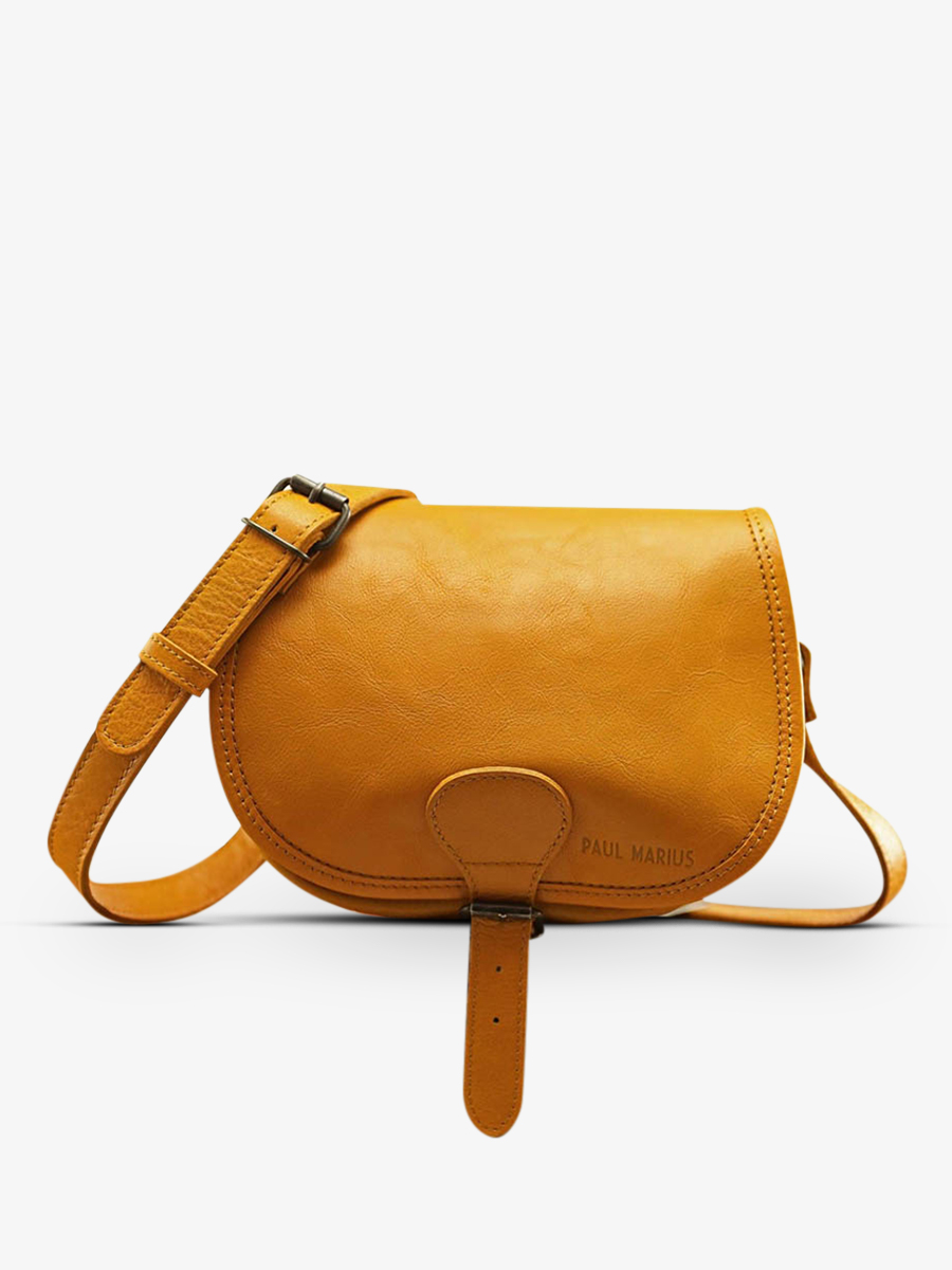 photo-vue-de-face-sac-bandouliere-cuir-femme-jaune-paul-marius-lebohemien