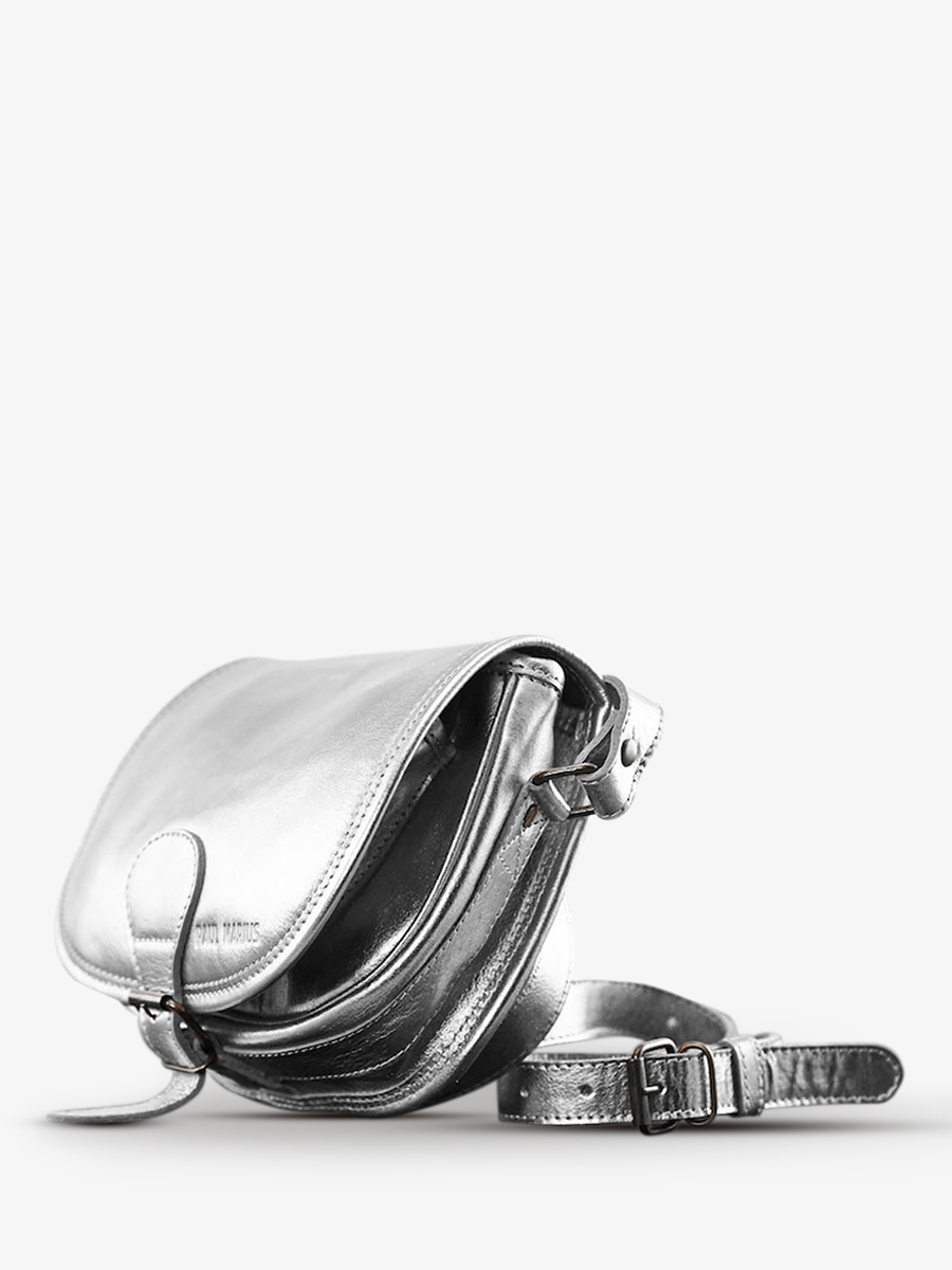 photo-vue-de-cote-sac-bandouliere-cuir-femme-argente-paul-marius-lebohemien