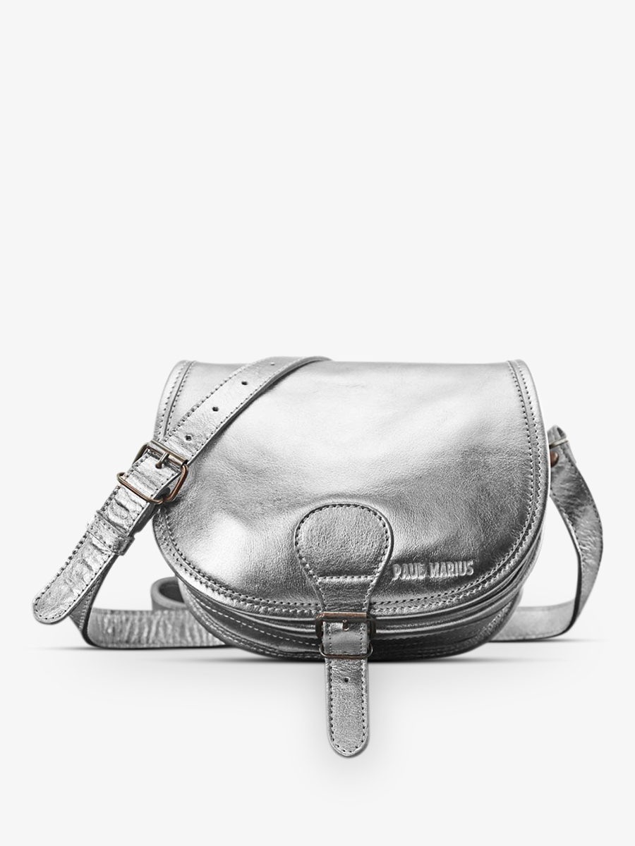 Sac bandoulière on sale argenté