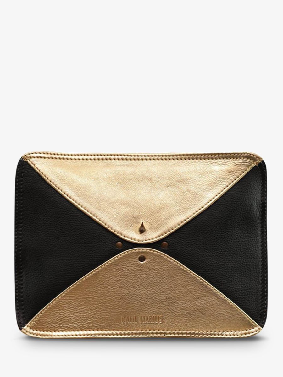 photo-vue-de-face-sac-bandouliere-cuir-femme-noir-dore-legraphique-noir-dore-paul-marius-w17-b-g