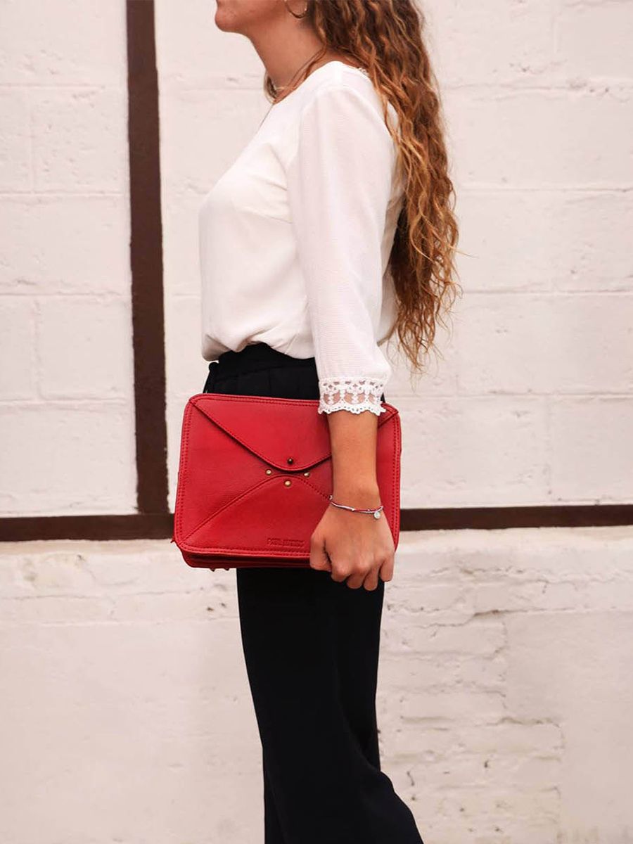 Sac paul marius rouge best sale