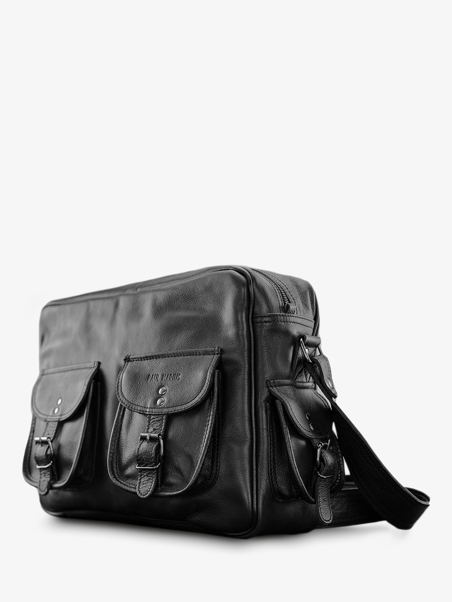 photo-vue-de-cote-sac-48h-cuir-homme-noir-lemultipoches-noir-paul-marius-m14-b