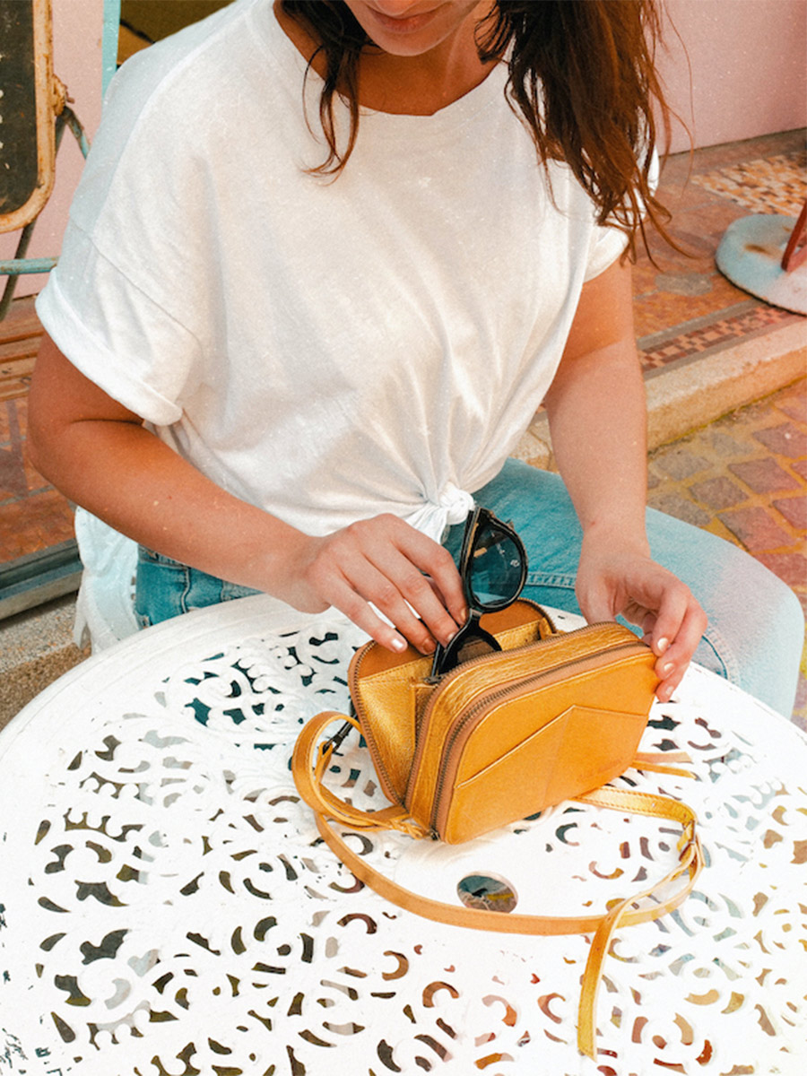 Paula Dor sac ceinture cuir femme Dor PAUL MARIUS