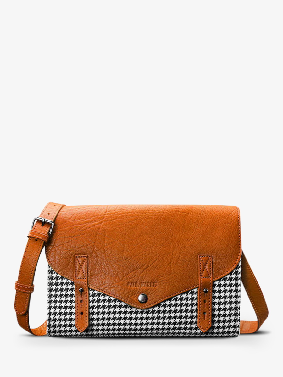 photo-vue-de-face-sac-bandouliere-cuir-femme-orange-lindispensable-grand-prix-tangerine-paul-marius-w08-hs-o