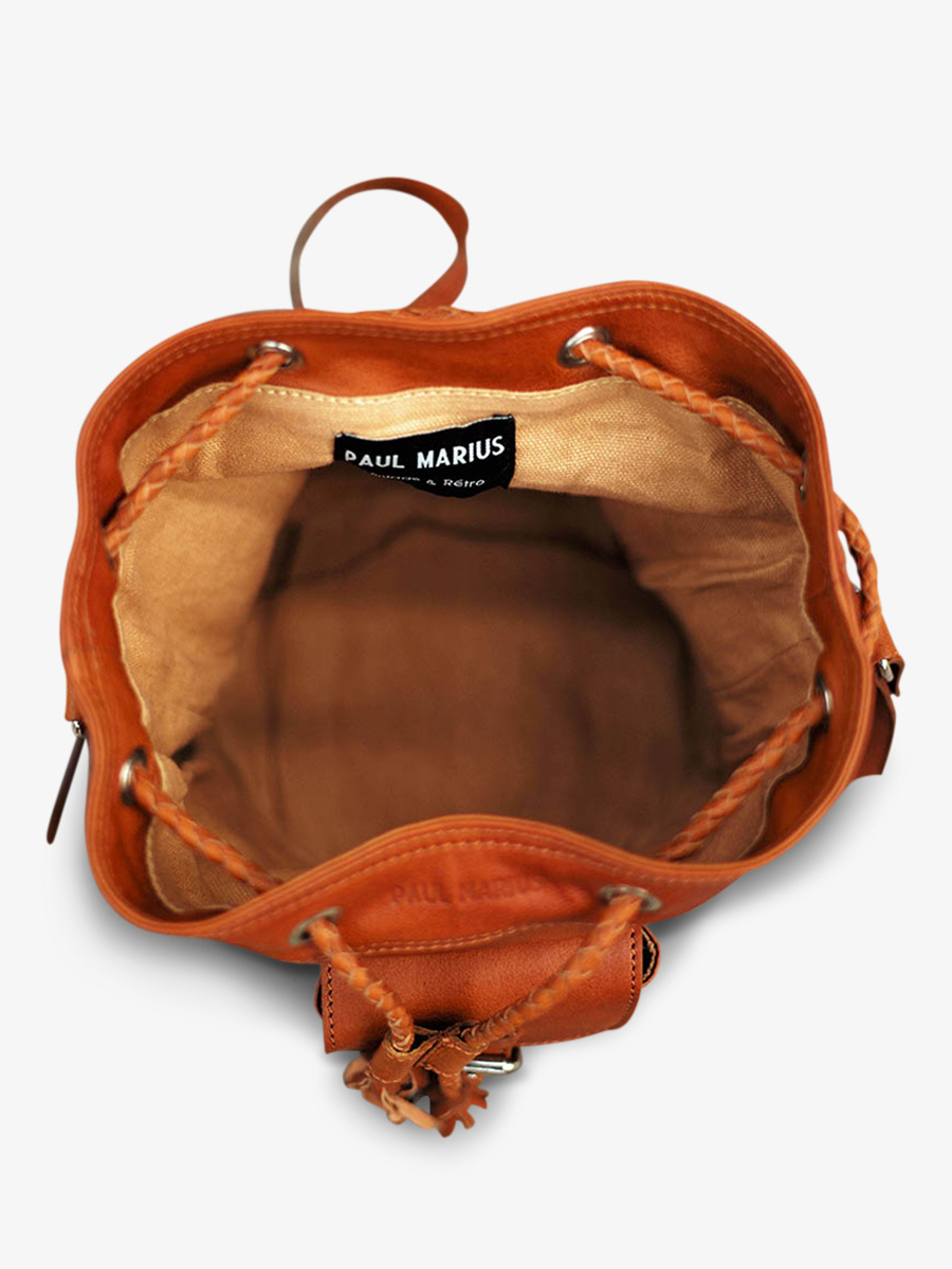 photo-interieur-sac-seau-cuir-femme-rouge-leflâneur-rouge-huile-paul-marius-m303-or