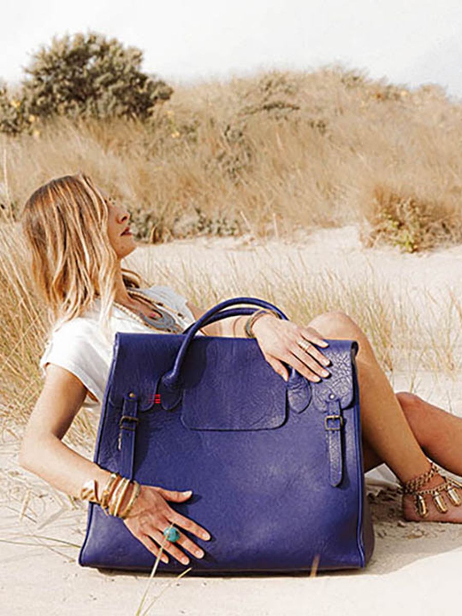 Sac de voyage deals bleu