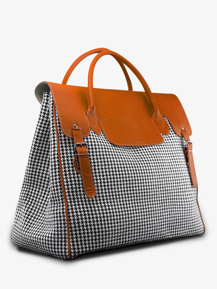 photo-vue-de-cote-grand-sac-de-voyage-cuir-homme-orange-rouen-delhi-grand-prix-tangerine-paul-marius-m105-hs-o