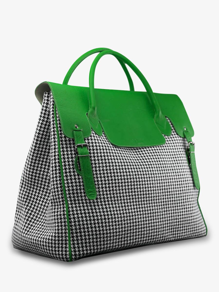 photo-vue-de-cote-grand-sac-de-voyage-cuir-homme-vert-rouen-delhi-grand-prix-vert-acide-paul-marius-m105-hs-gr