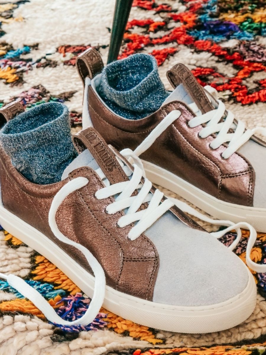 Sneakers femme cuir blanc on sale