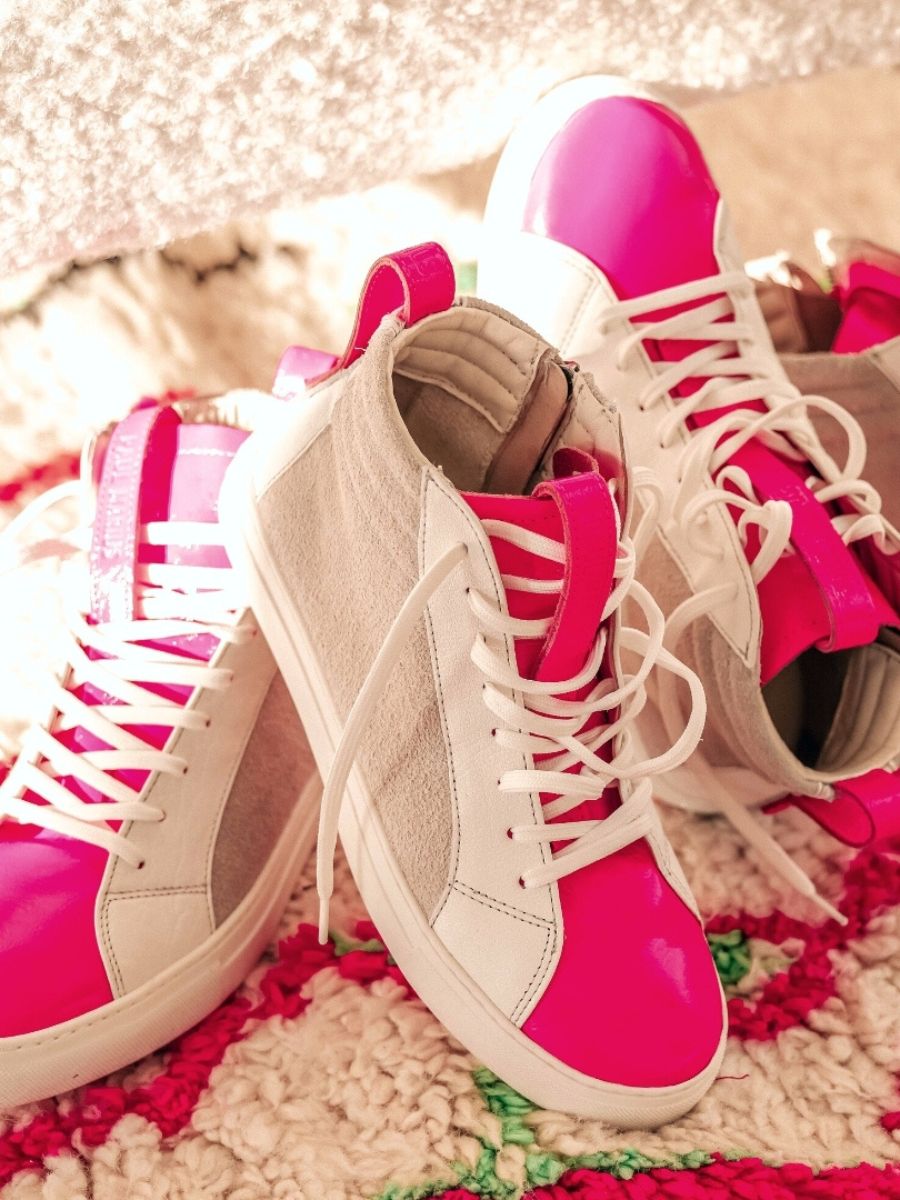 photo-vue-de-face-sneaker-femme-cuir-rose-pm001-neon-rose-paul-marius-pm001-neon-pi-s36