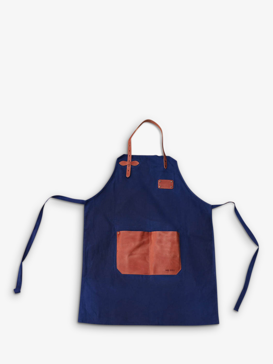 photo-vue-de-face-tablier-cuir-jardinage-bleu-letablier-bleu-marine-paul-marius-apron-db