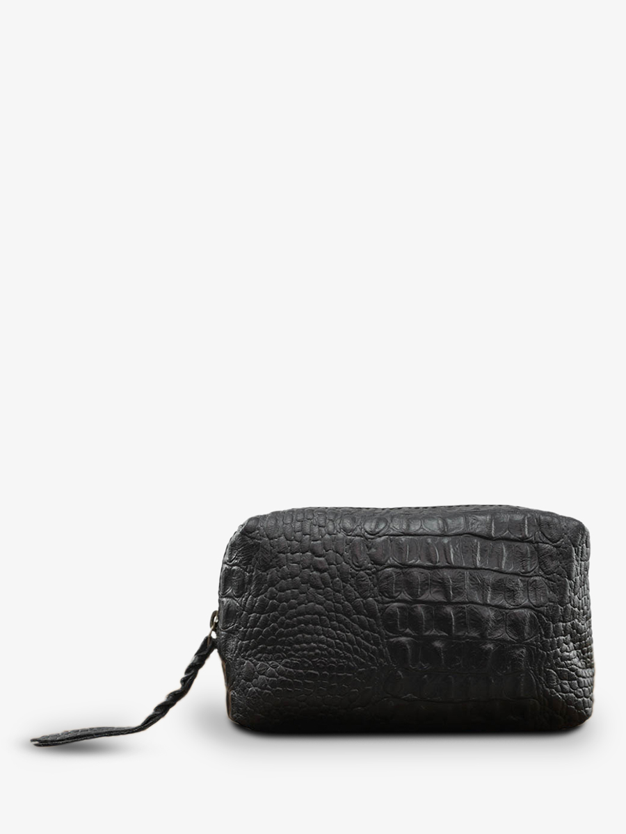 Adèle Noir - pochette cuir femme Noir